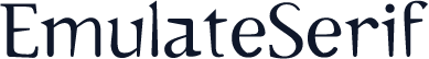 EmulateSerif