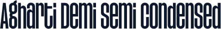 Agharti Demi Semi Condensed
