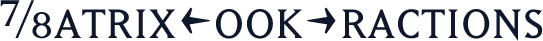 MatrixBookFractions