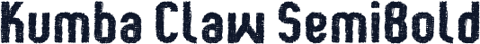 Kumba Claw SemiBold
