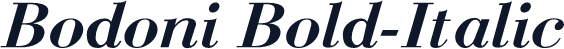 Bodoni Bold-Italic