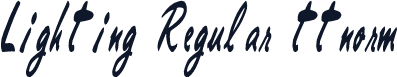 Lighting Regular ttnorm