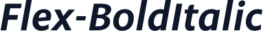 Flex-BoldItalic