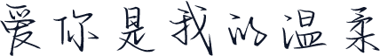 爱你是我的温柔