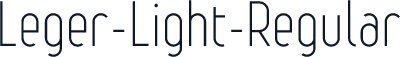 Leger-Light-Regular