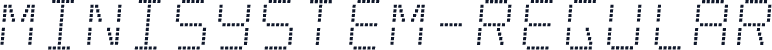 Minisystem-Regular