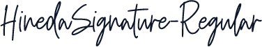 HinedaSignature-Regular