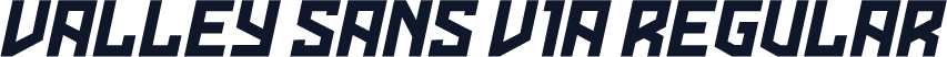 Valley Sans v1a Regular
