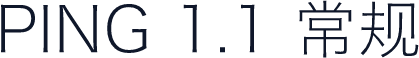 PING 1.1 常规