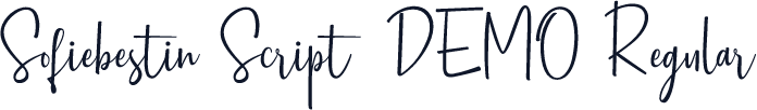 Sofiebestin Script_DEMO Regular