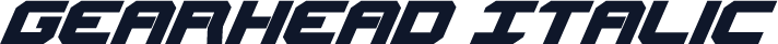 Gearhead Italic
