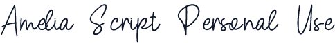 Amelia Script Personal Use