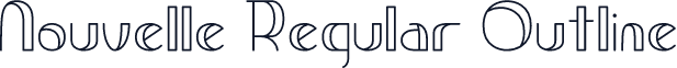 Nouvelle Regular Outline