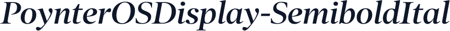 PoynterOSDisplay-SemiboldItal
