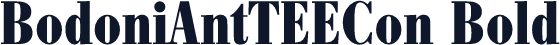 BodoniAntTEECon Bold
