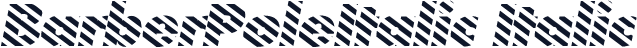 BarberPoleItalic Italic