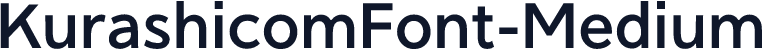 KurashicomFont-Medium