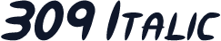 309 Italic