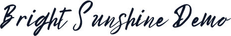 Bright Sunshine Demo