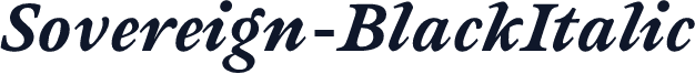 Sovereign-BlackItalic