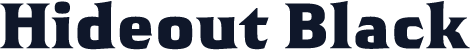 Hideout Black