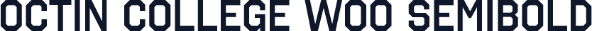 Octin College W00 SemiBold