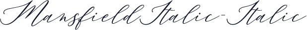MansfieldItalic-Italic