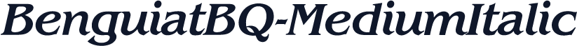 BenguiatBQ-MediumItalic