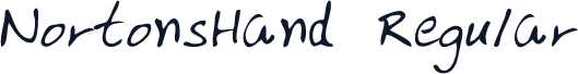 NortonsHand Regular