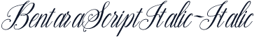 BentaraScriptItalic-Italic