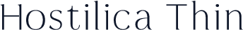 Hostilica Thin