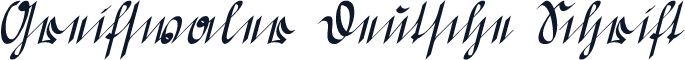 Greifswaler Deutsche Schrift