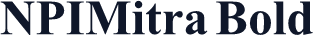 NPIMitra Bold
