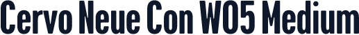 Cervo Neue Con W05 Medium