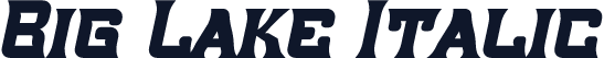 Big Lake Italic