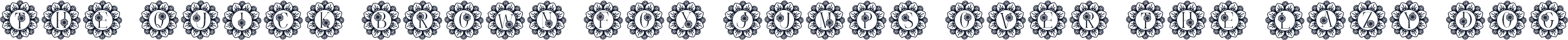 Flower Mandala Monogram