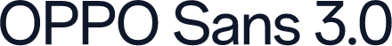 OPPO Sans 3.0