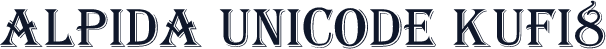 Alpida Unicode Kufi8