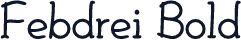Febdrei Bold