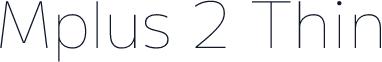 Mplus 2 Thin