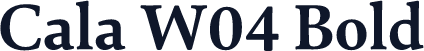 Cala W04 Bold