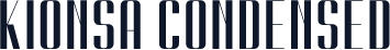 Kionsa Condensed