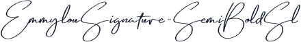 EmmylouSignature-SemiBoldSl