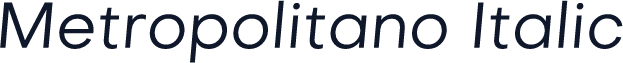 Metropolitano Italic