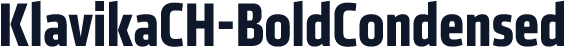 KlavikaCH-BoldCondensed