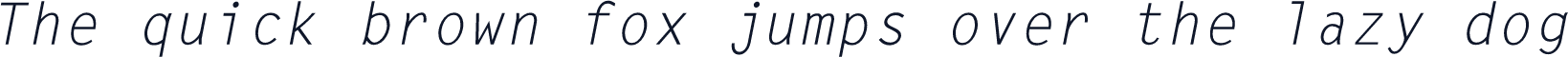 Letter Oblique