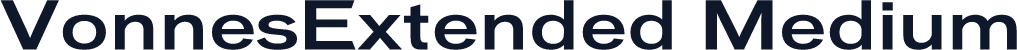 VonnesExtended Medium