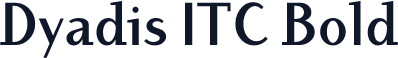Dyadis ITC Bold