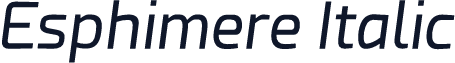 Esphimere Italic
