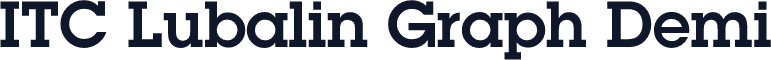 ITC Lubalin Graph Demi